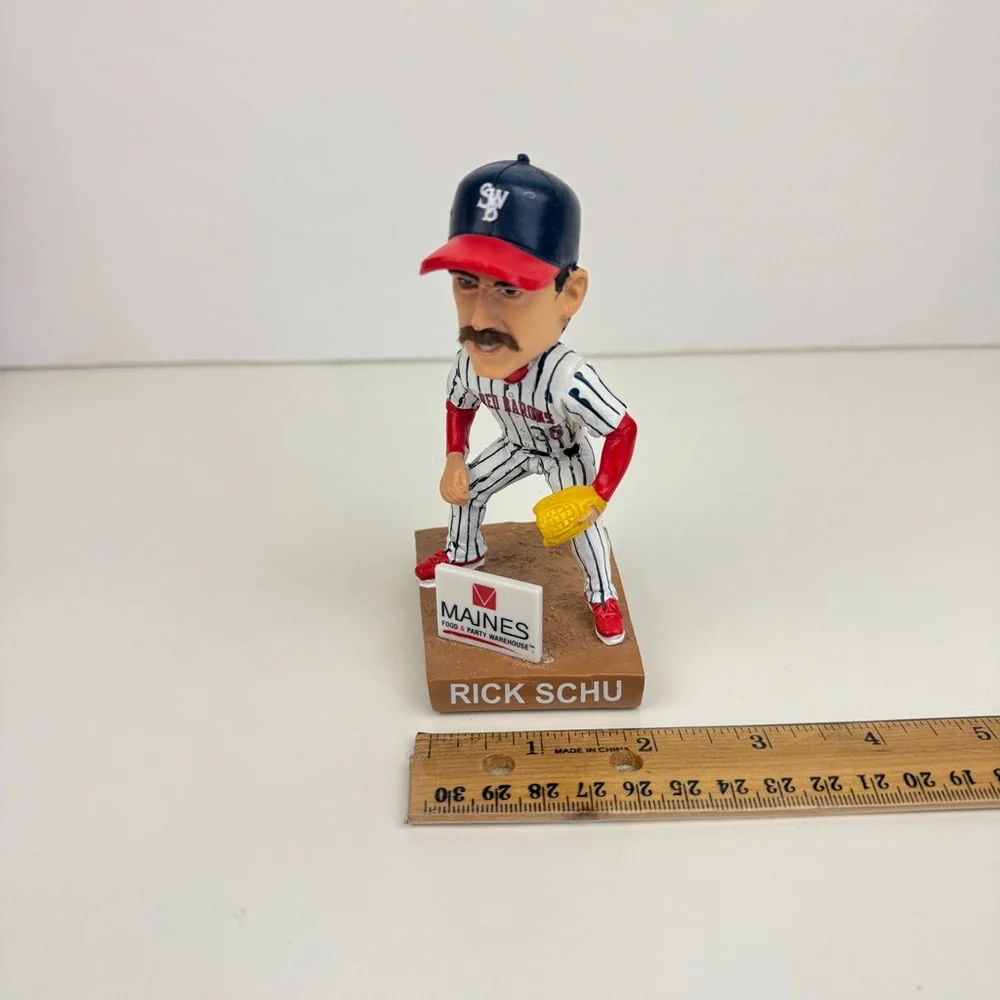 Rick‎ Schu Scranton WilkesBarre Red Barons Baseball Team Bobblehead 30th Anniv